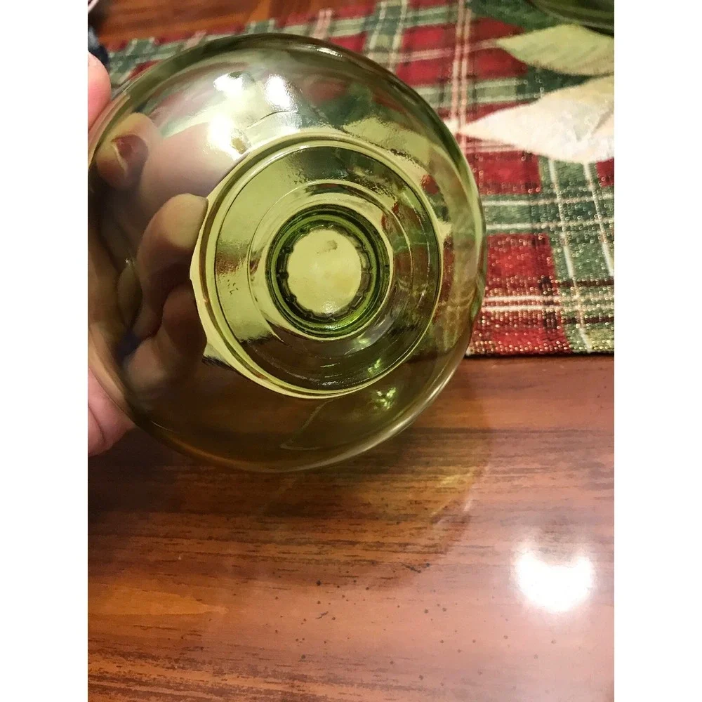 anchor hocking avocado green‎ Ashtray 120 Ash Tray